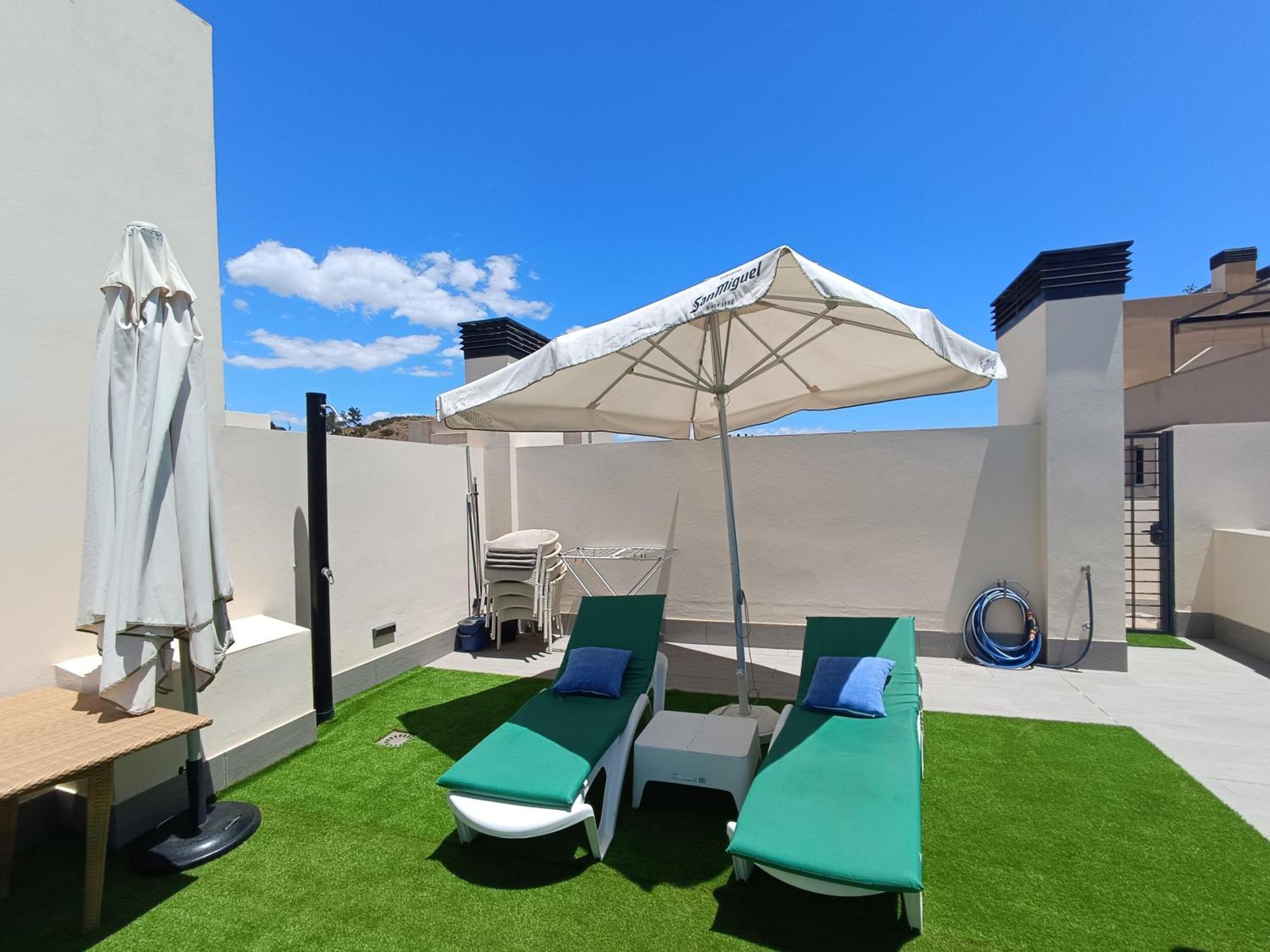 Apartamento Ático en benajarafe Exterior foto